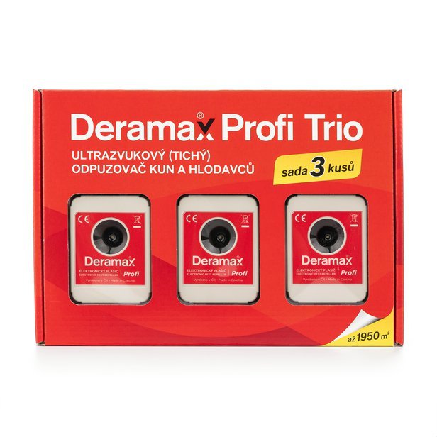 Odpuzovač Deramax-Profi-Trio obrázek